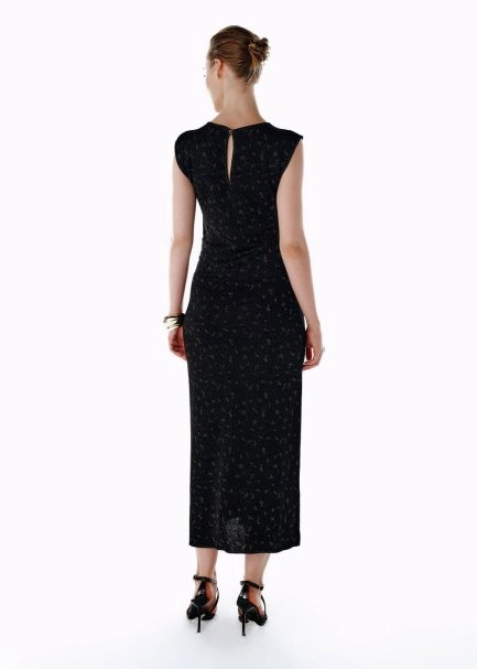 LEOPARD PATTERNED KNIT DRESS - 5