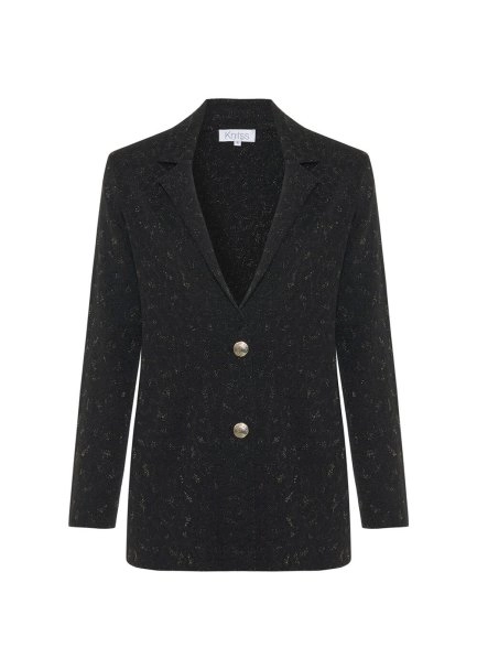 LEOPARD PATTERNED KNIT JACKET - 6