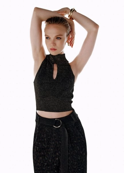 LEOPARD PATTERNED KNIT TOP - 3