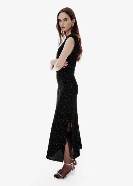 Leopard Print Knit Dress - 3