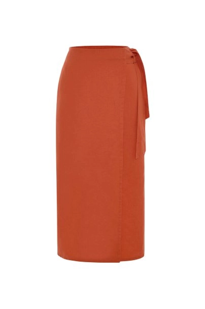 LOBSTER LINEN SKIRT - 6