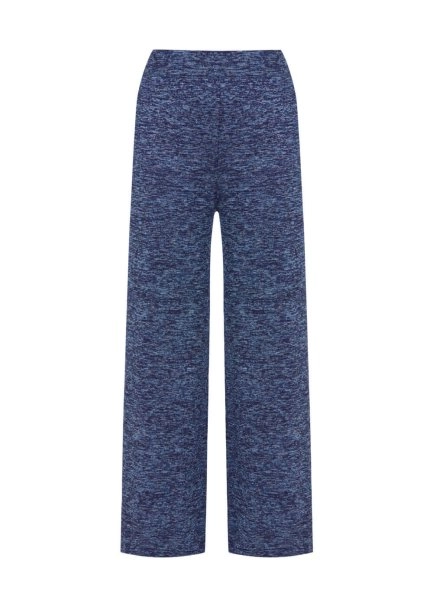 Loose Fit Ocean Knit Pants - 6