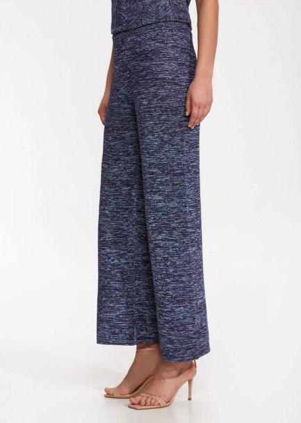 Loose Fit Ocean Knit Pants - 3
