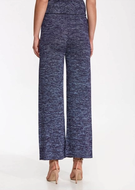 Loose Fit Ocean Knit Pants - 5