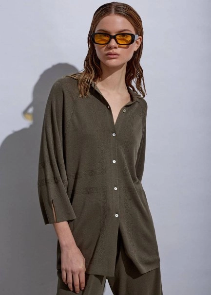 Loose Fit Rosemary Knit Tunic - 1