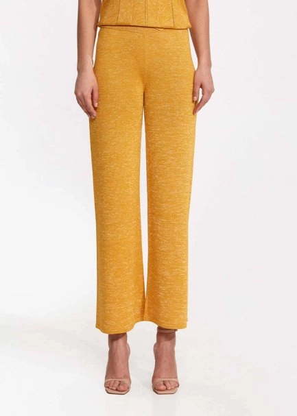Loose Fit Sundial Knit Pants - 1