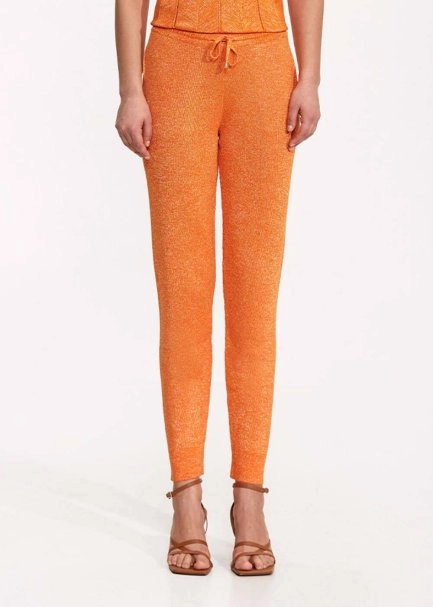 Mandarin Knit Jogger Pants - 2