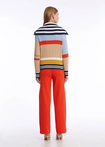 MARIN EMBROIDERIED ORGANIC COTTON KNIT CARDİGAN - 7