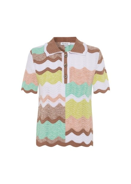 MOULINE ORGANIC COTTON SOFT CANDY KNIT TOP - 6