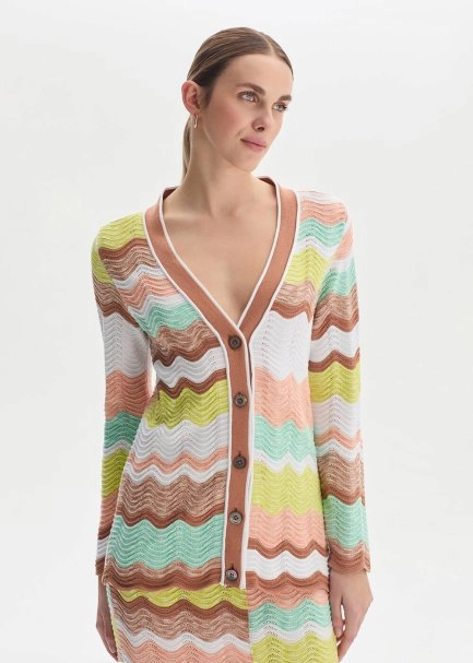 Muline Organik Pamuk Soft Candy Triko Hırka - 4