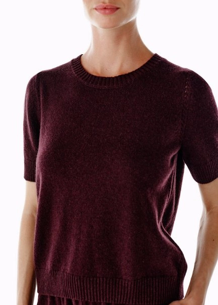 Mürdüm Kaşmir Triko Üst - 3