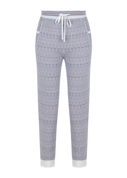 ORGANIC COTTON CORNFLOWER KNIT PANTS - 6