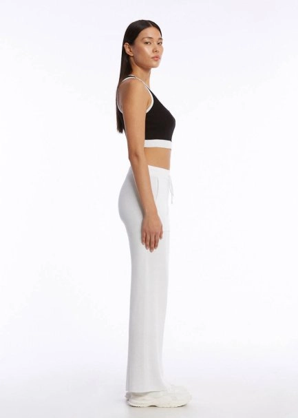 ORGANIC COTTON CROP BLACK KNIT TOP - 4