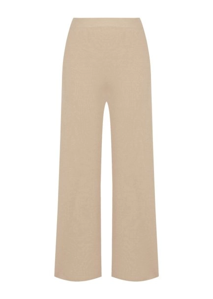 ORGANIC COTTON LINEN BLEND DESERT KNIT PANTS - 6