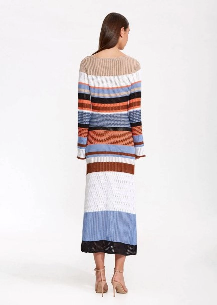 ORGANIC COTTON LINEN KNIT DRESS - 5