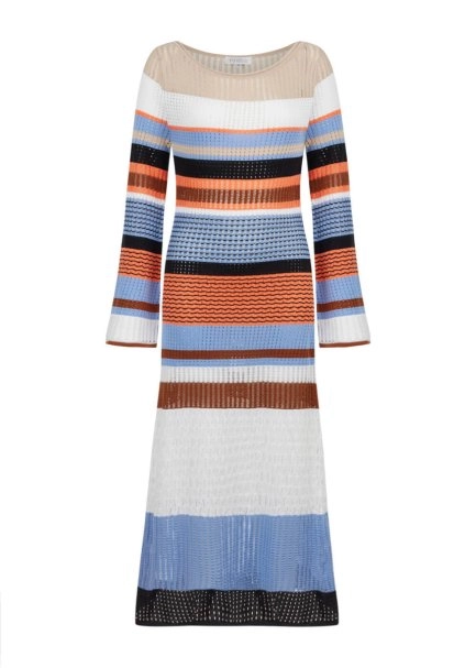 ORGANIC COTTON LINEN KNIT DRESS - 6