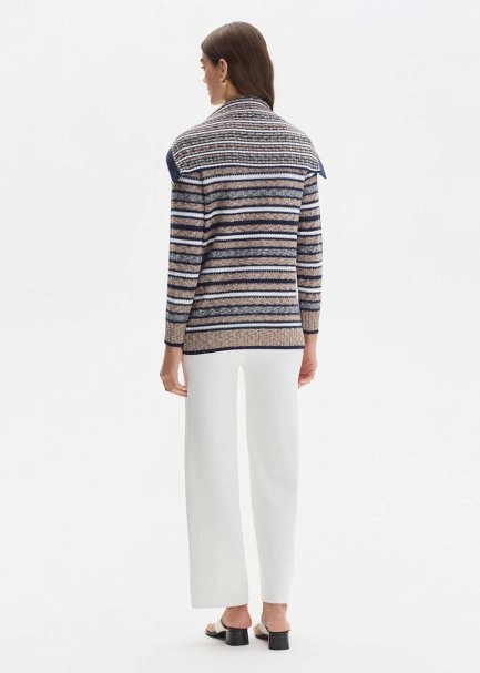 ORGANIC COTTON MARIN EMBROIDERIED KNIT CARDIGAN - 5