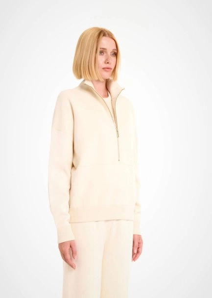ORGANIC COTTON PANNA LOUNGEWEAR SWEATER - 4
