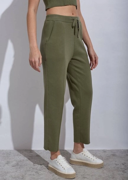 Organıc Cotton Rosemary Knıt Pants - 3