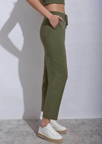 Organıc Cotton Rosemary Knıt Pants - 5