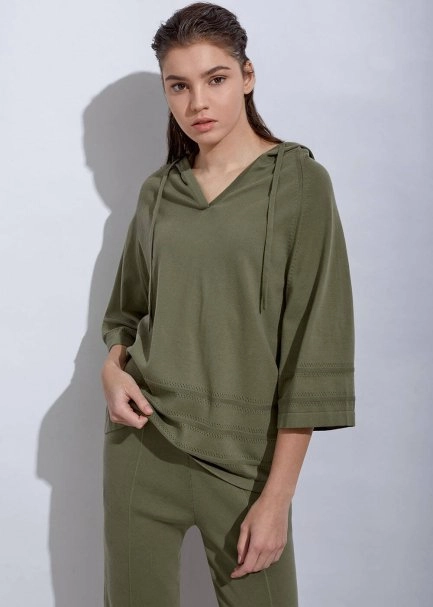 Organic Cotton Rosemary Knit Top - 1