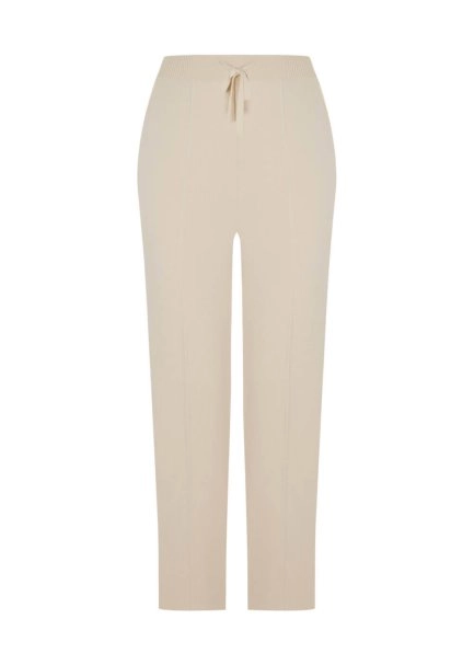 Organıc Cotton Sand Knıt Pants - 8