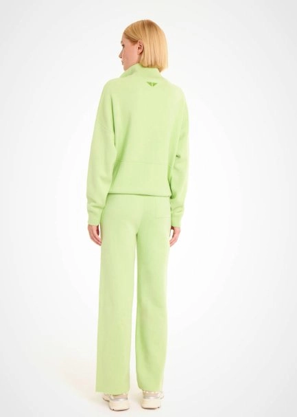 Organik Pamuk Açık Yeşil Loungewear Triko - 5