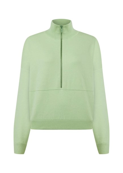 Organik Pamuk Açık Yeşil Loungewear Triko - 6