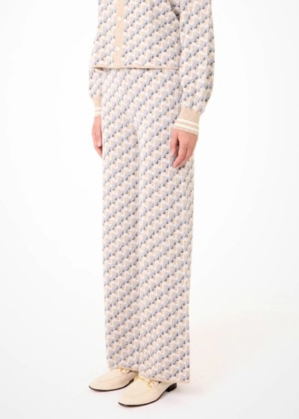 Organik Pamuk Karışımlı Triko Pantolon - 3