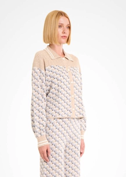 Organik Pamuk Karışımlı Triko Spor Ceket - 4