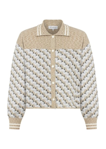 Organik Pamuk Karışımlı Triko Spor Ceket - 6