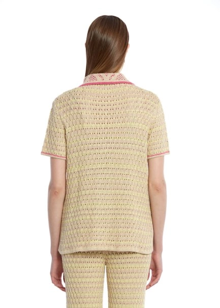 Özel Örgü Detaylı Triko Üst - 7