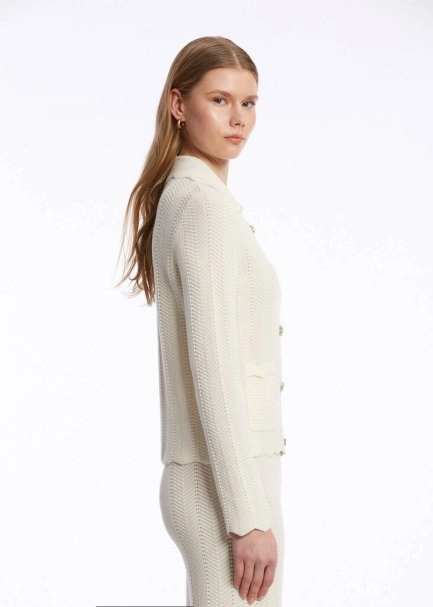 Özel TaSarım Düğme Kapamalı Triko Hırka - 3