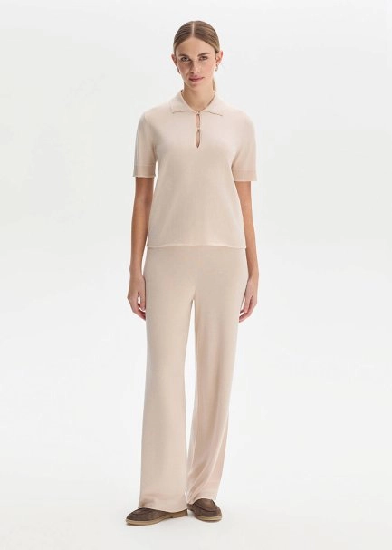 Pamuk İpek Karışımlı NATUREL Triko Üst - 2