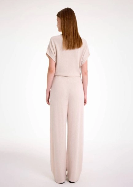 PANNA CASHMERE KNIT PANTS - 5