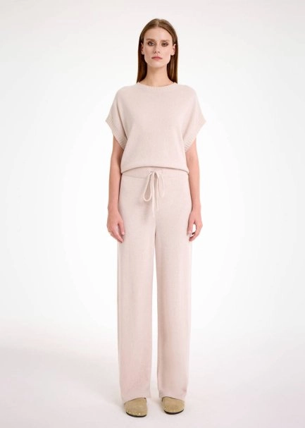 PANNA CASHMERE KNIT PANTS - 2