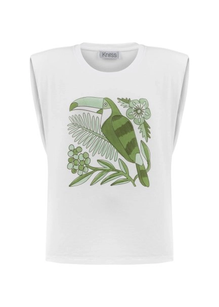 PARROT PATTERNED T-SHIRT - 6