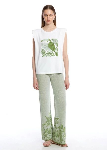 PARROT PATTERNED T-SHIRT - 2