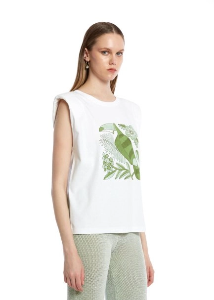 PARROT PATTERNED T-SHIRT - 3