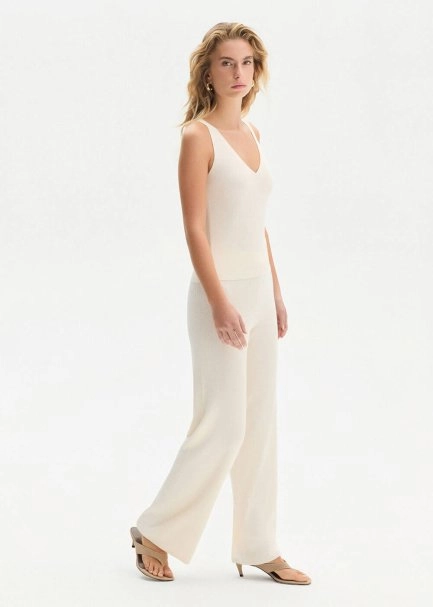 PEARLY KNIT PANTS - 2