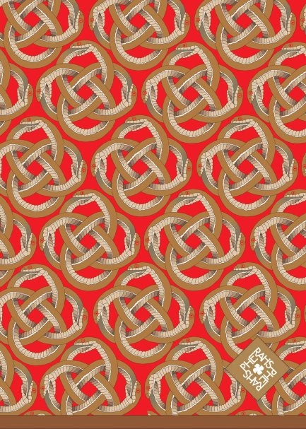 PHERAHS LOGO PURE SILK SCARF - 2