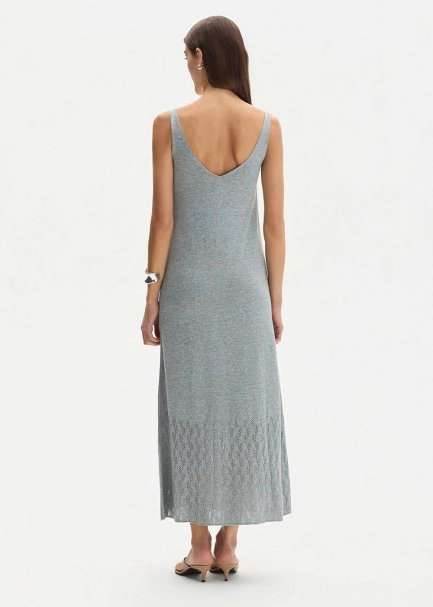 POINTELLA DETAIL ICE KNIT DRESS - 5