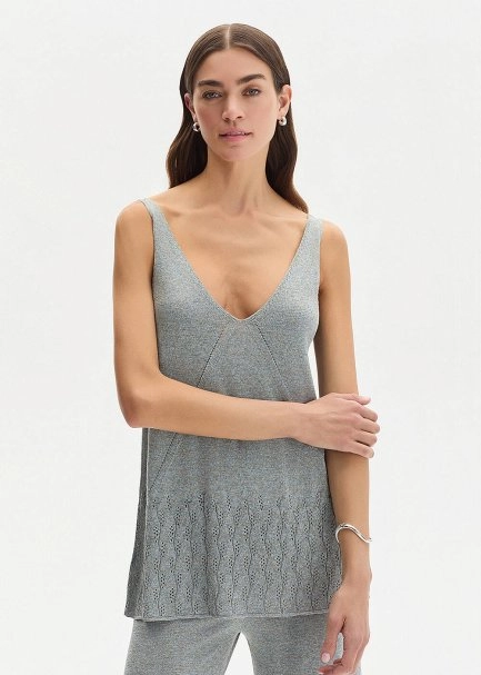 POINTELLA DETAIL ICE KNIT TOP - 3