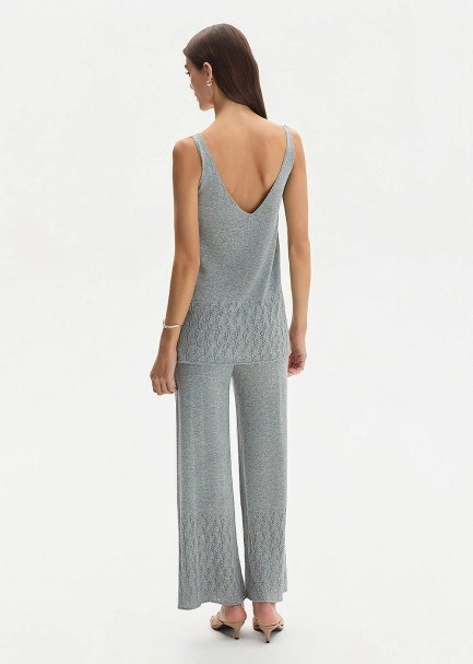 POINTELLA DETAIL ICE KNIT TOP - 5