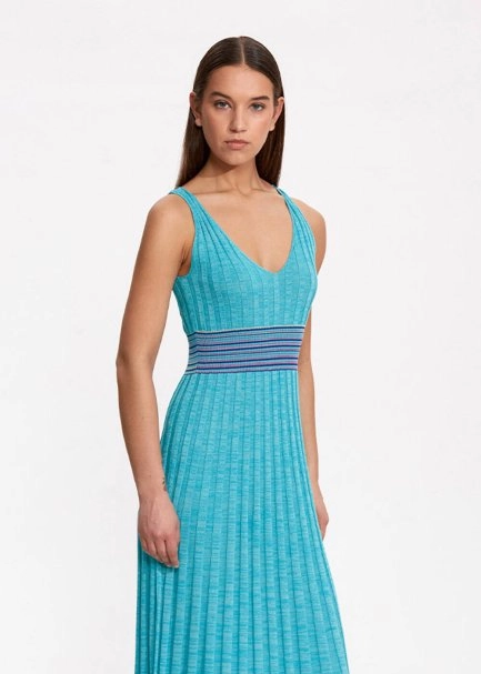 POINTELLA DETAIL KNIT DRESS - 3