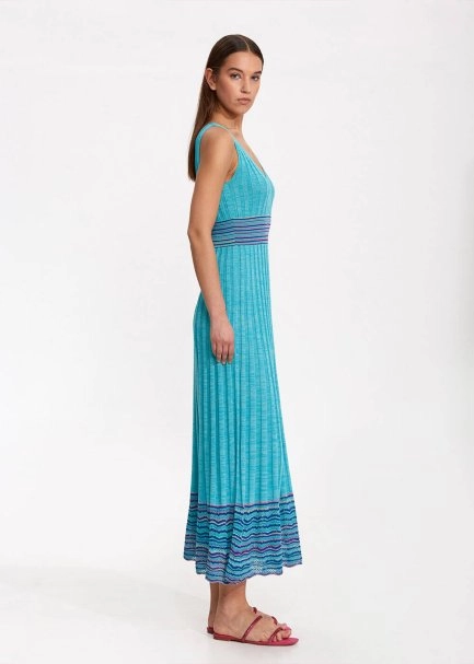 POINTELLA DETAIL KNIT DRESS - 4