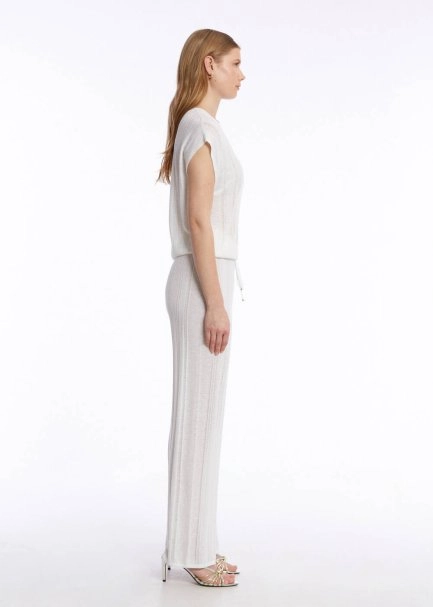 POINTELLA DETAIL PEARL KNIT TOP - 4