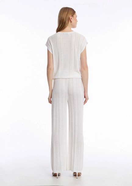 POINTELLA DETAIL PEARL KNIT TOP - 5