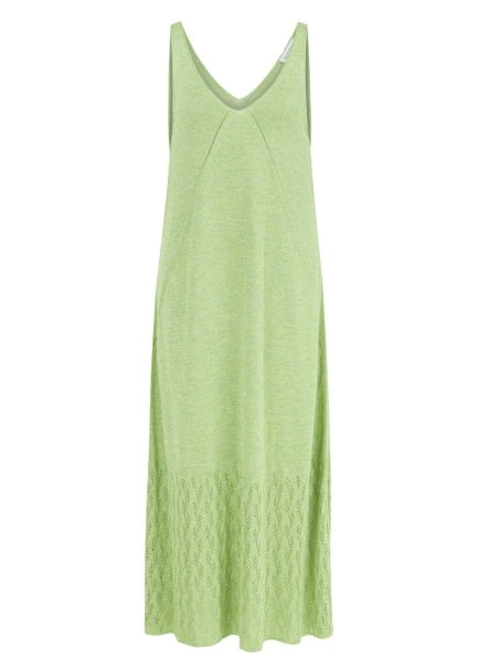 POINTELLA DETAIL PISTACHIO KNIT DRESS - 6