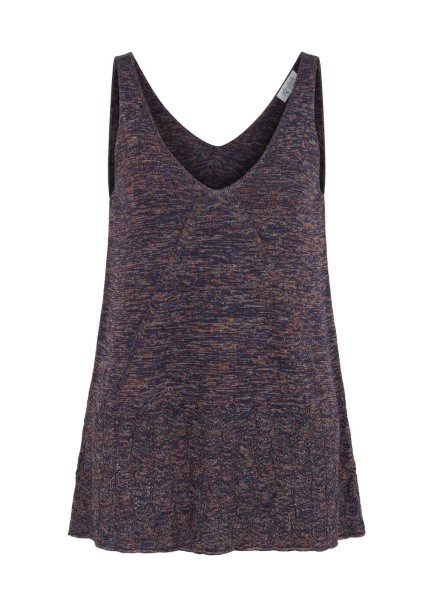 POINTELLA DETAIL PURPLE KNIT TOP - 6